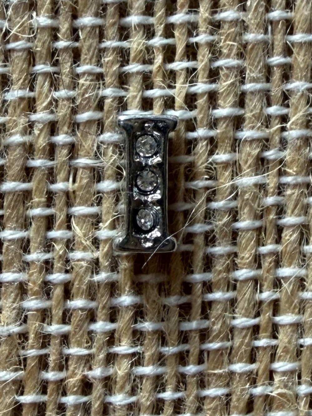 Silver Letter I